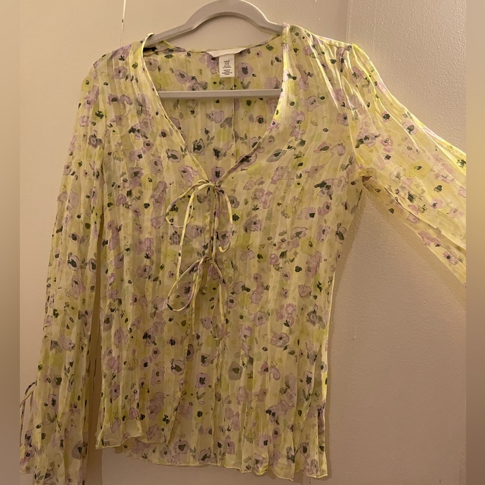 XS H&M tie top